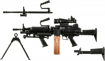 1/12 Little Armory リトルアーモリー [LA094] M249アップグレードタイプ トミーテック, TMT26823, by トミーテック