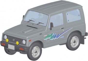 1/32 楽プラ スナップキット No.18-CG スズキ JA11 ジムニー(チャコールグレーメタリック) アオシマ, AOS68335, by アオシマ
