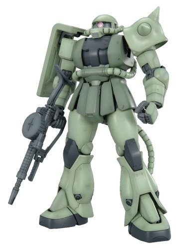 1/100MG　MS-06FｻﾞｸⅡver.2.0, BAN31445, by バンダイ