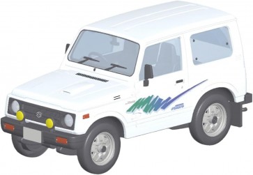 1/32 楽プラ スナップキット No.18-SW スズキ JA11 ジムニー(スペリアホワイト) アオシマ, AOS68359, by アオシマ
