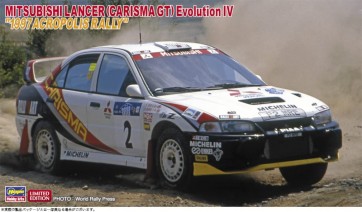 1/24 三菱 ランサー (カリスマGT) エボリューション IV 1997 アクロポリス ラリー ハセガワ, HAS05932, by ハセガワ
