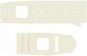 1/350 QG66 航空母艦 隼鷹 木製甲板 ハセガワ, HAS21661, by ハセガワ