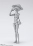 S.H.Figuarts  ボディちゃん -杉森建- Edition DX SET (Gray Color Ver.) バンダイ, BAC21030, by バンダイ
