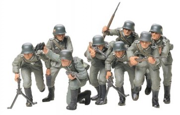 1/35 MM ﾄﾞｲﾂ歩兵｢突撃｣ｾｯﾄ, TAM35030, by タミヤ