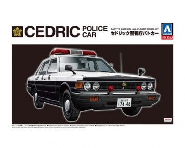 1/24 430セドリックセダン 警視庁パトロールカー, AOS07822, by アオシマ