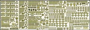 1/3000 ディティールアップパーツシリーズ No.3 集める軍艦シリーズ用 純正エッチングパーツ (2) フジミ, FUJ15009, by フジミ
