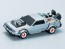 1/43 バック・トゥ・ザ・フューチャー プルバック デロリアン PartⅢ＆レイルロード アオシマ, AOS54772, by アオシマ