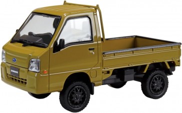 1/32 楽プラ スナップキット No.05CU-OE スバル サンバー トラック カスタムホイール(オリーブ) アオシマ, AOS03903, by アオシマ